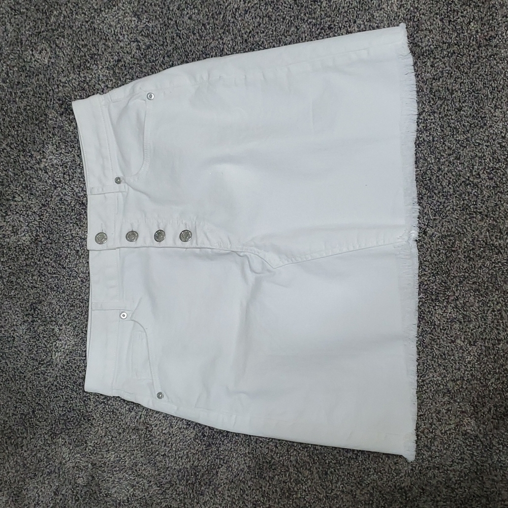 White skirt